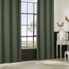 Draperie Maely, poliester, verde khaki, 135x260 cm, 209089D