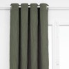 Draperie Maely, poliester, verde khaki, 135x260 cm, 209089D