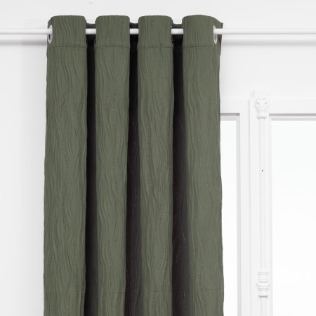 Draperie Maely, poliester, verde khaki, 135x260 cm, 209089D