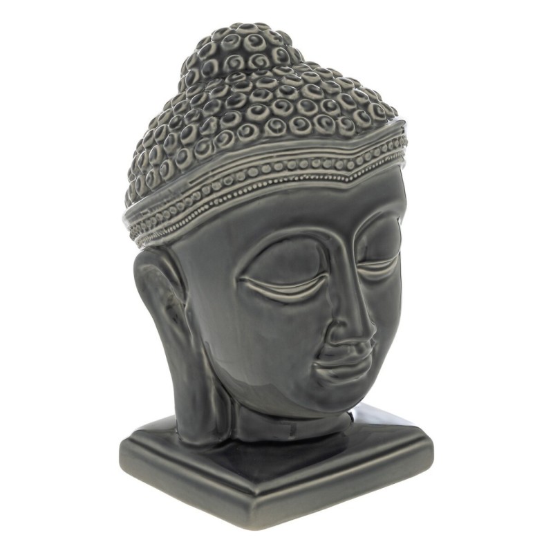 Figurina Buddha, ceramica, bleu, H.22 cm, 206130
