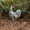 Figurina exterior Cocos, metal, multicolor, H.54 cm, 206231
