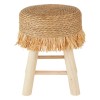 Taburet Gimpo, lemn de pin, bej, D.30 cm, 207317