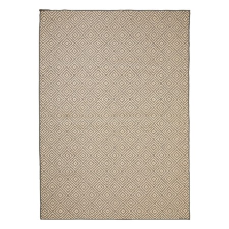 Covor exterior Ilanga, poliester, gri, 150x200 cm, 209037B