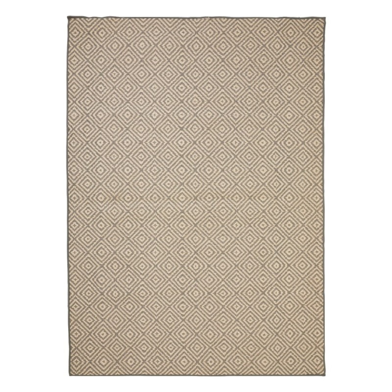 Covor exterior Ilanga, poliester, gri, 150x200 cm, 209037B