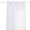 Perdea Lazi, poliester, alb, 140x240 cm, 209011A