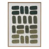Tablou canvas 3D Aladji, MDF, polistiren, verde, 60X80 cm, 210454