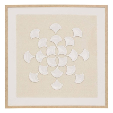 Tablou canvas 3D Houria, MDF, bej, 78X78 cm, 212944