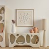 Tablou canvas 3D Houria, MDF, bej, 78X78 cm, 212944
