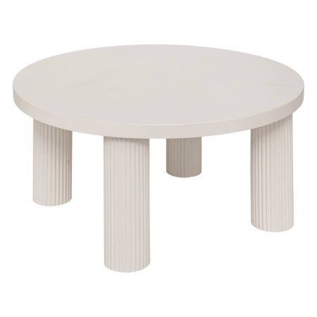 Masuta de cafea Tella, MDF, ivoar, D.70 cm, 197898A 
