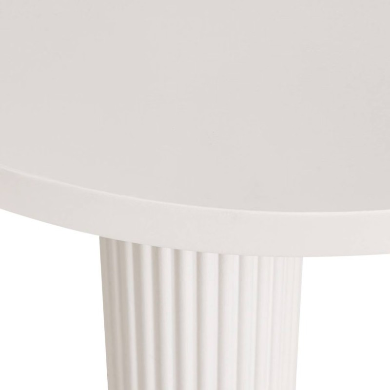 Masuta de cafea Tella, MDF, ivoar, D.70 cm, 197898A