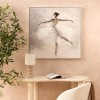 Tablou canvas Vivi, MDF, folie argintie, 78x78 cm, 215558