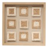 Decoratiune perete Rafael, MDF, polistiren, bej, H.50 cm, 215576