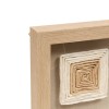 Decoratiune perete Rafael, MDF, polistiren, bej, H.50 cm, 215576