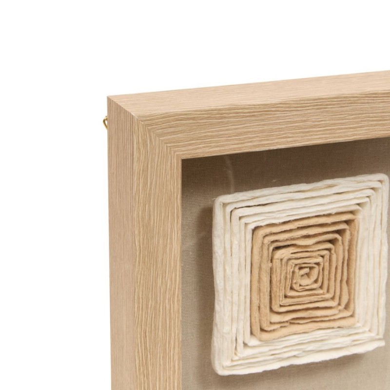 Decoratiune perete Rafael, MDF, polistiren, bej, H.50 cm, 215576