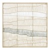 Decoratiune perete Henry, metal, hartie, bej, H.80 cm, 218518
