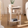 Noptiera Charme, lemn, MDF, H. 67 cm, 102215C