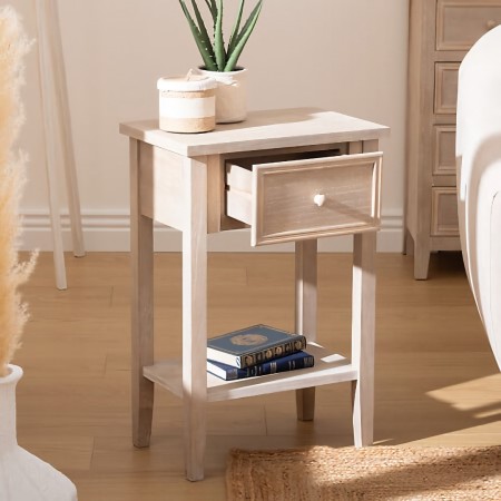Noptiera Charme, lemn, MDF, H. 67 cm, 102215C