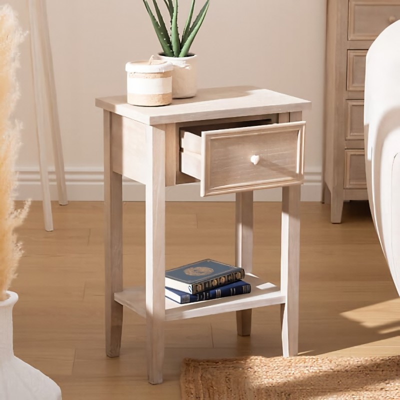 Noptiera Charme, lemn, MDF, H. 67 cm, 102215C