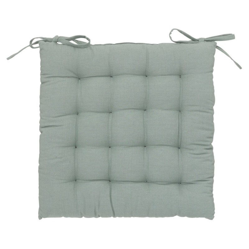 Perna pentru scaun Anjali, bumbac, verde celadon, 38x38 cm, 103851F2
