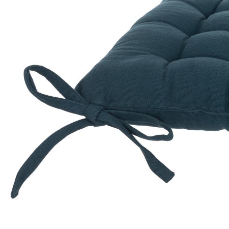 Perna pentru scaun Anjali, bumbac, bleu, 38x38 cm, 103851T