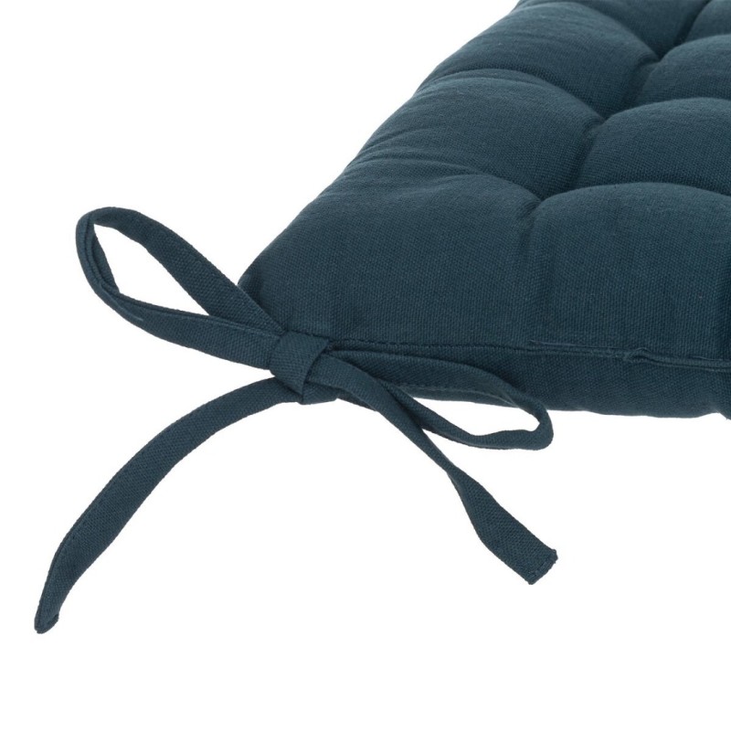 Perna pentru scaun Anjali, bumbac, bleu, 38x38 cm, 103851T