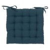 Perna pentru scaun Anjali, bumbac, bleu, 38x38 cm, 103851T