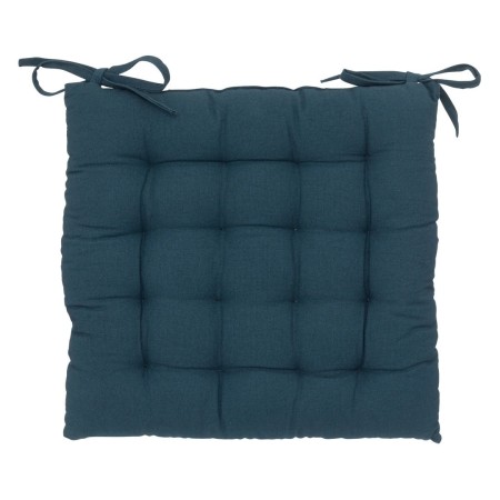 Perna pentru scaun Anjali, bumbac, bleu, 38x38 cm, 103851T