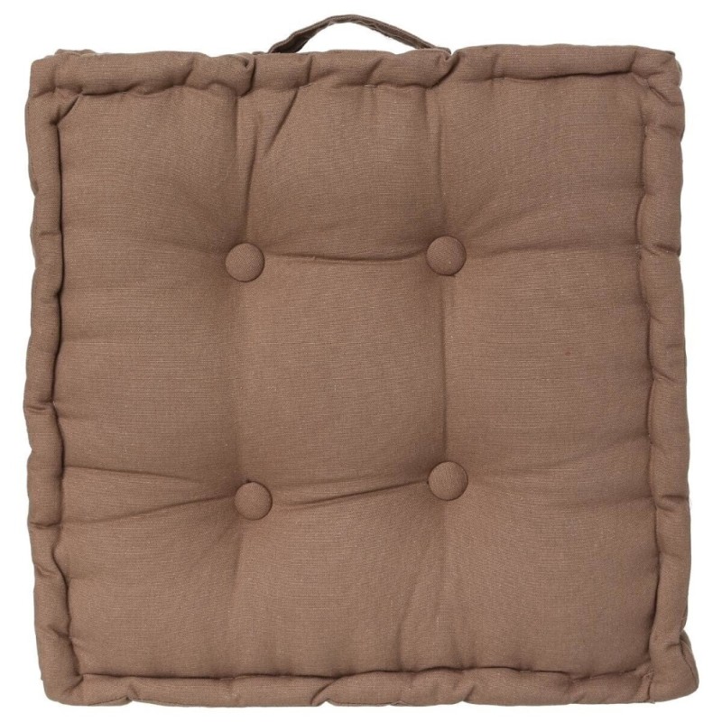 Perna de podea Anjali, bumbac, taupe, 40x40 cm, 103852C
