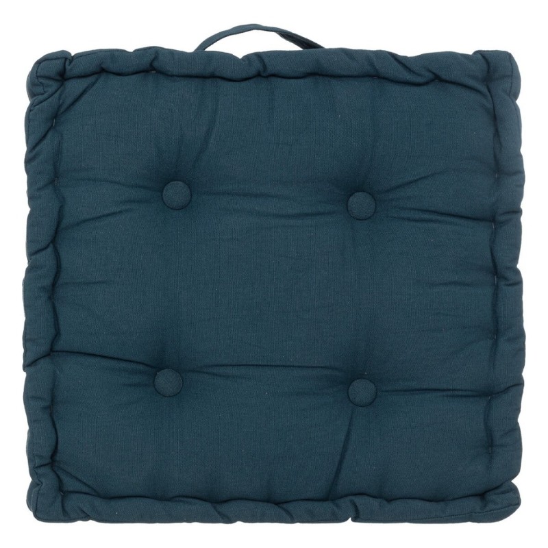 Perna de podea Anjali, bumbac, bleu, 40x40 cm, 103852T