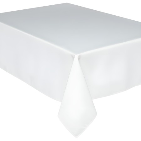 Fata de masa, poliester, alb, 140x240 cm, 103900A