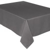Fata de masa, poliester, gri, 140x240 cm, 103900B