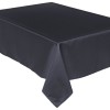 Fata de masa, poliester, gri inchis, 140x240 cm, 103900L