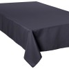 Fata de masa, poliester, gri inchis, 150x300 cm, 103902L