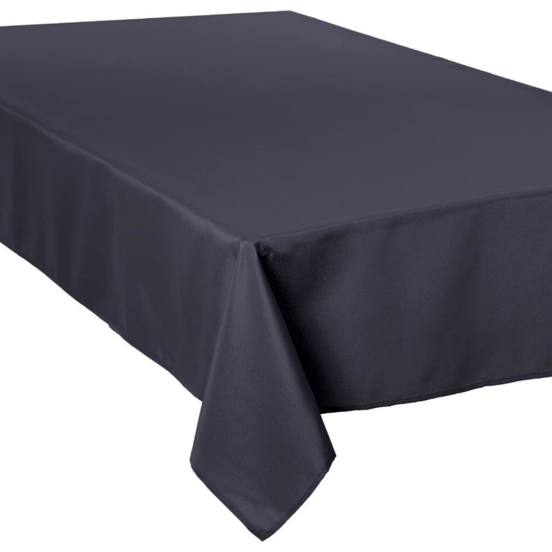 Fata de masa, poliester, gri inchis, 150x300 cm, 103902L