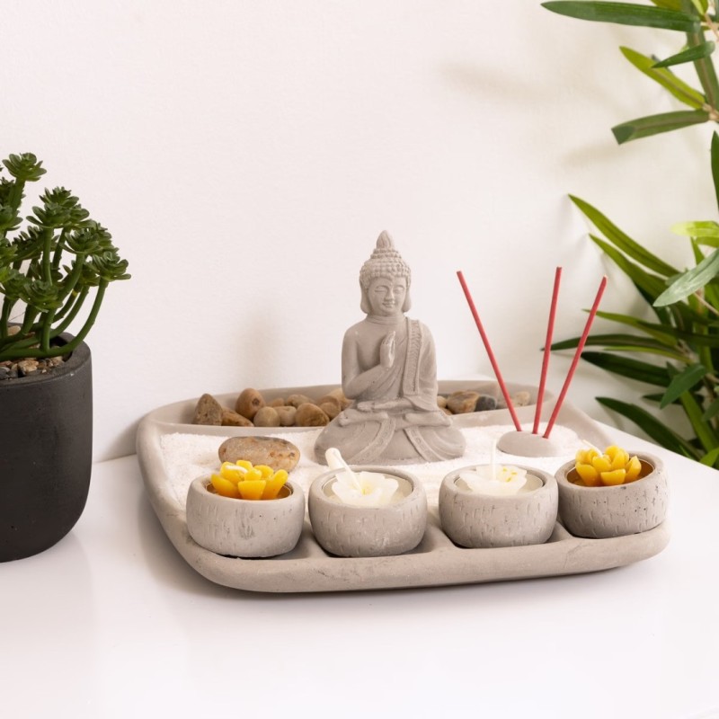 Gradina Zen, ciment, gri, 24x12 cm, 105206