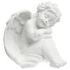 Statueta Inger asezat, polirasina, H.15 cm, 109801