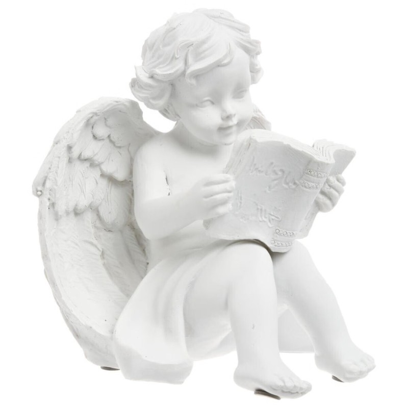 Statueta Inger asezat, polirasina, H.15 cm, 109801