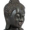 Statuie Buddha, magneziu, neagră, H.113 cm, 125764