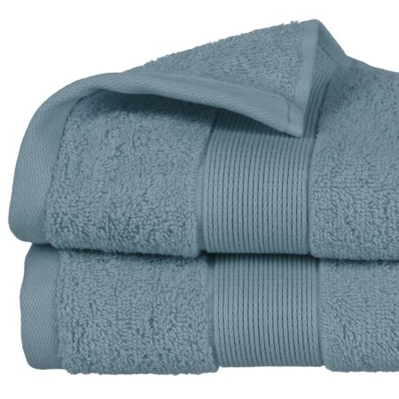 Prosop de baie Essential, bumbac, albastru, 50x90 cm, 125867E