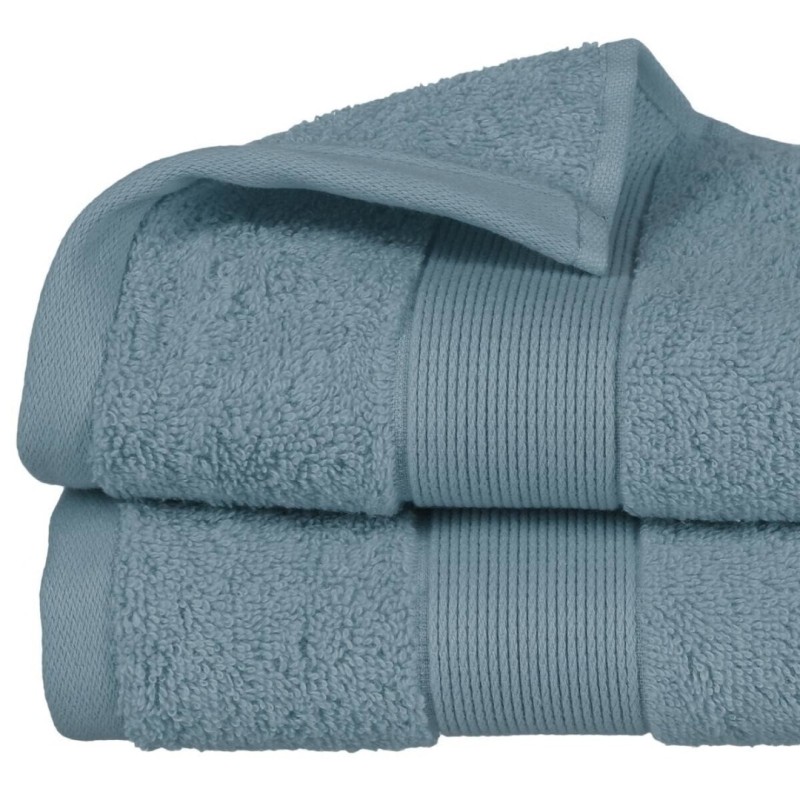 Prosop de baie Essential, bumbac, albastru, 50x90 cm, 125867E