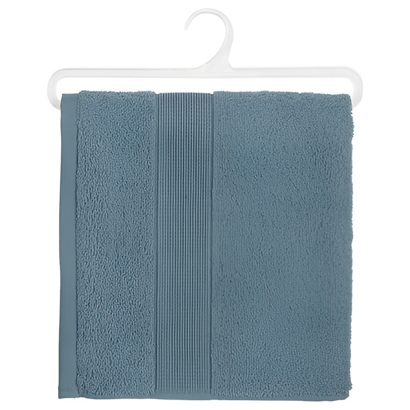 Prosop de baie Essential, bumbac, albastru, 50x90 cm, 125867E