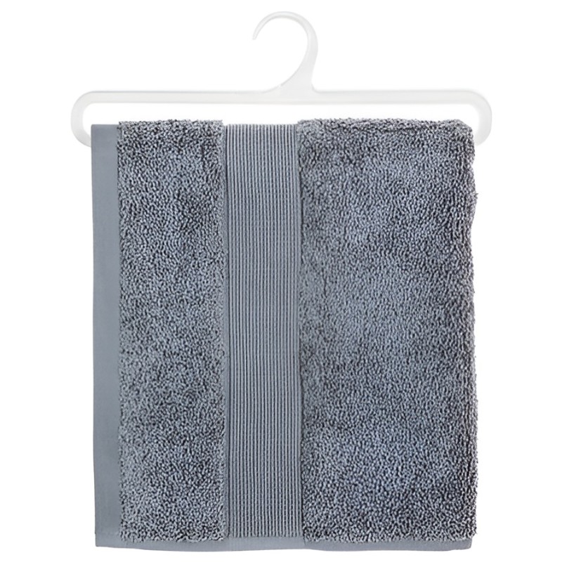 Prosop de baie Essential, bumbac, gri, 50x90 cm, 125867L