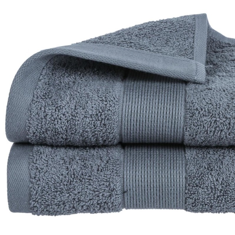 Prosop de baie Essential, bumbac, gri, 50x90 cm, 125867L