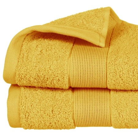 Prosop de baie Essential, bumbac, galben, 50x90 cm, 125867R