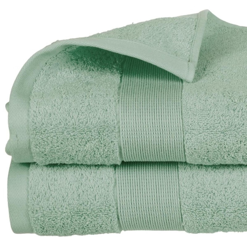 Prosop de baie Essential, bumbac, verde, 100x150 cm, 125869K