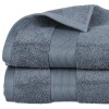 Prosop de baie Essential, bumbac, gri, 100x150 cm, 125869L