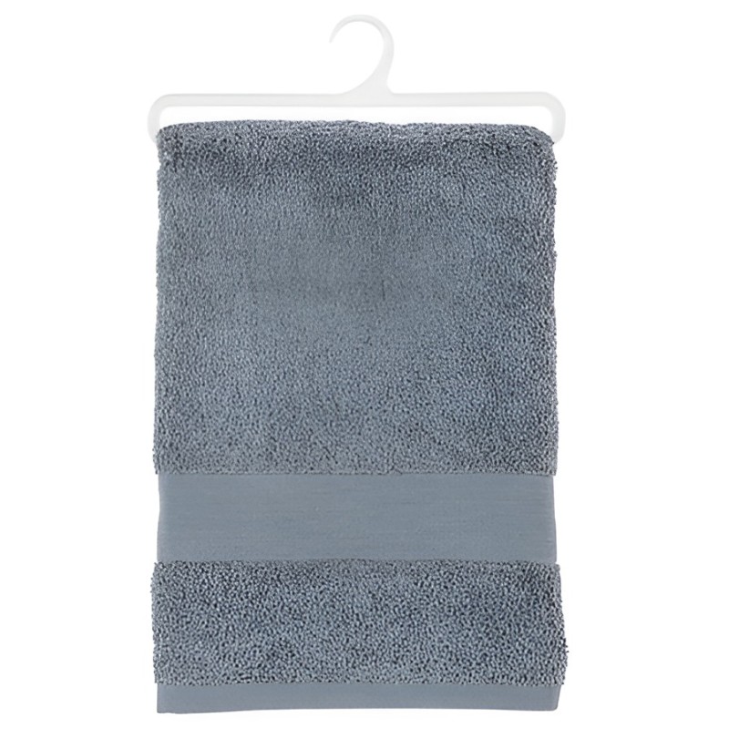 Prosop de baie Essential, bumbac, gri, 100x150 cm, 125869L