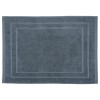 Covoras de baie Praia, bumbac, gri, 50x70 cm, 125898L