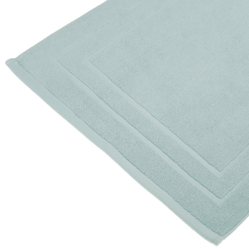 Covoras de baie Praia, bumbac, albastru deschis, 50x70 cm, 125898M