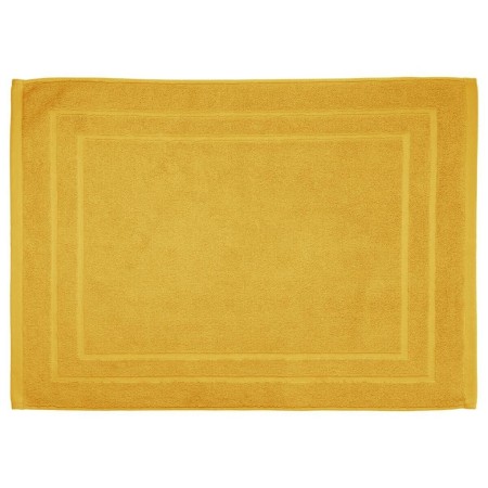 Covoras de baie Praia, bumbac, galben mustar, 50x70 cm, 125898R2